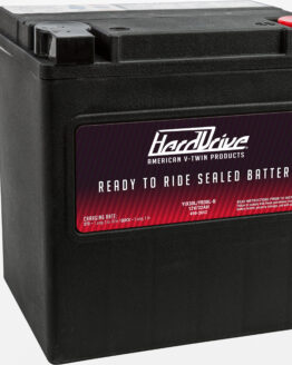 HardDrive HVT30L Factory Activated Sealed AGM Battery YIX30L/YB30L-B For Harley