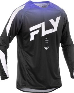 Fly Racing Evolution DST Jersey Black/White/Purple Large