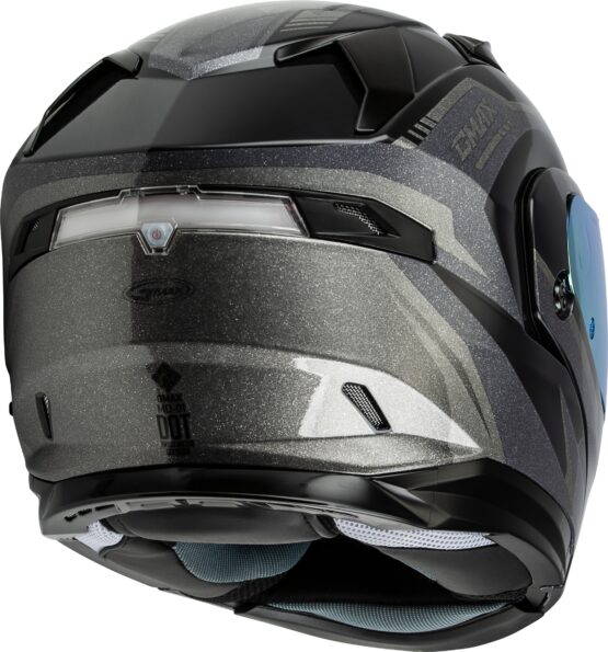 GMAX MD-01 Volta Helmet Grey/Silver Metallic - Medium - Image 5