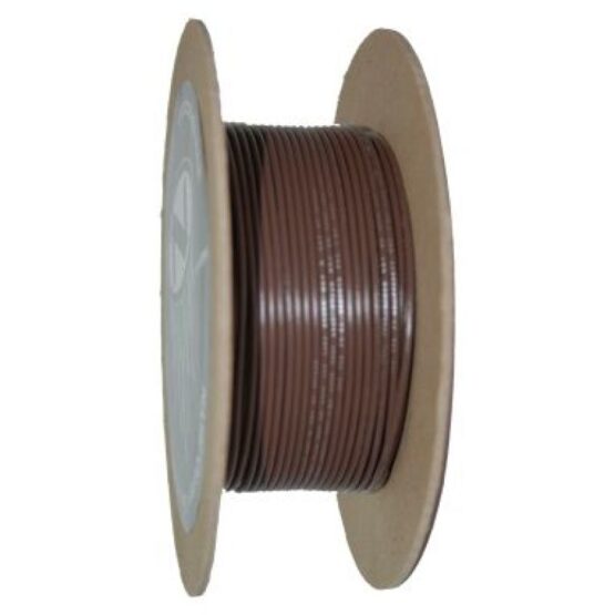 Brown 18 Gauge Color Match Primary Wire - 100' Spool - Image 2