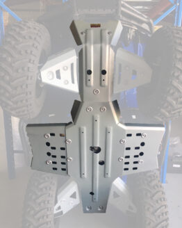 Rival Central Skid Plate Alloy For Yamaha Kodiak 450 4WD EPS IRS 2018-2023
