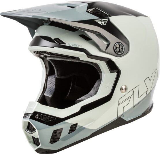 Fly Racing Formula CC Glide Helmet Grey/Light Grey/Black Large