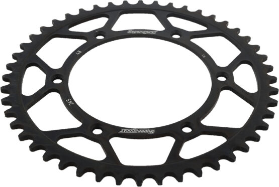Supersprox Steel Rear Sprocket 48T Black Fits Yamaha 520 Chain - Image 4