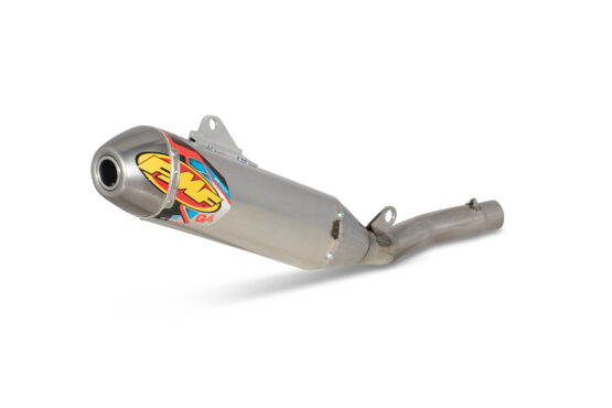Q4 Hex Slip On Exhaust Muffler w/ S/A