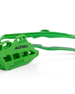 Acerbis 2.0 Chain Guide and Slide Kit Green Fits Kawasaki