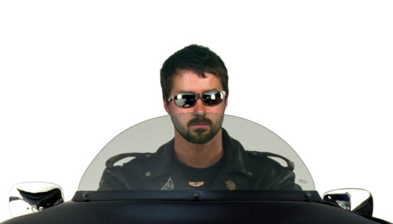 Replacement Windshield 8.75" Dark Smoke