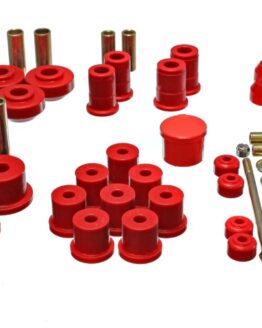 Energy Suspension Red Master Bushing Kit 4.18111R Fits 67-73 Ford Mustang