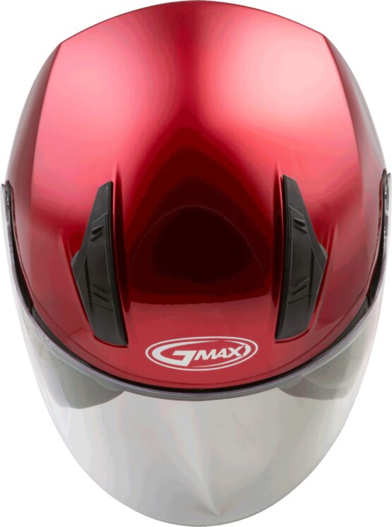 GMAX OF-17 Open-Face Helmet Candy Red Small - Image 2