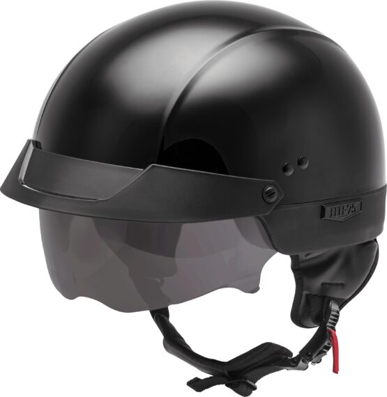 GMAX HH-75 Half Helmet Black 2X-Large