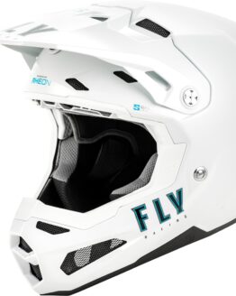 Fly Racing Formula S Carbon Solid Helmet White XL
