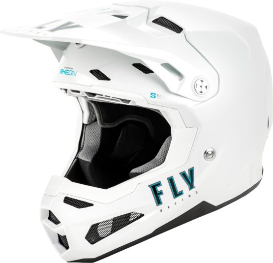 Fly Racing Formula S Carbon Solid Helmet White XL