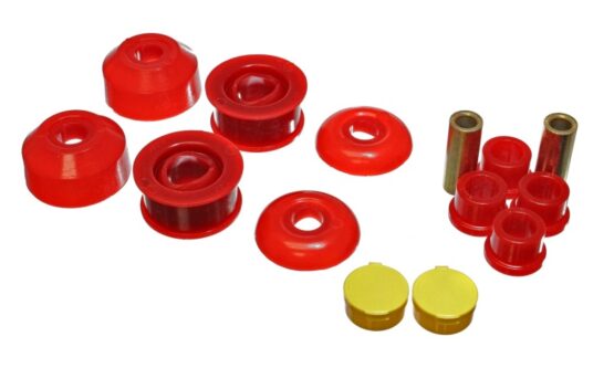 Red Front Control Arm Bushing Set