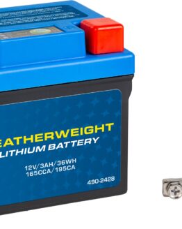 Featherweight Lithium Battery 195A - Replaces YTX4/5/7, YTZ5S, YTZ7S, YTZ8V