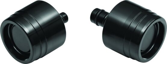 Kuryakyn Rear Axle Sliders Black Fits CRF1000L/Adventure