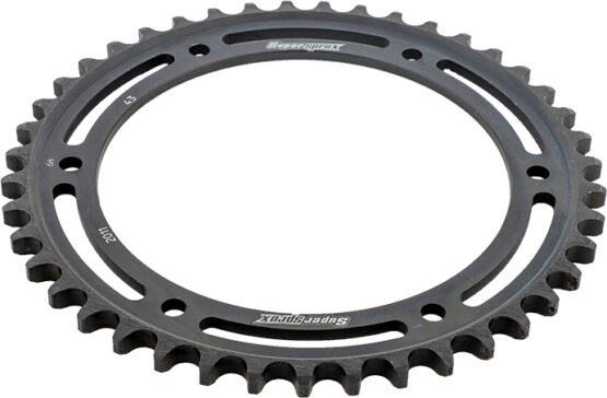Supersprox Steel Rear Sprocket 43T 530 Black - Image 4