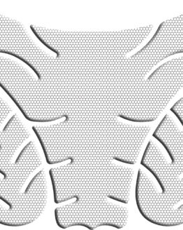 Tank Pad Clear Honeycomb