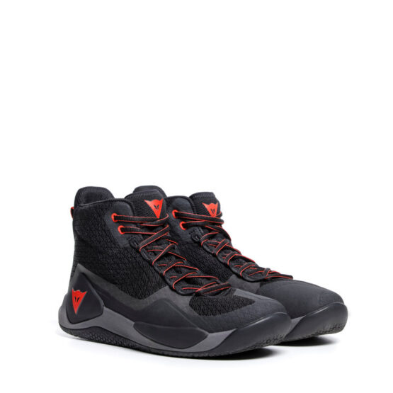 Dainese Atipica Air 2 Shoes Black Red Fluorescent Size 46