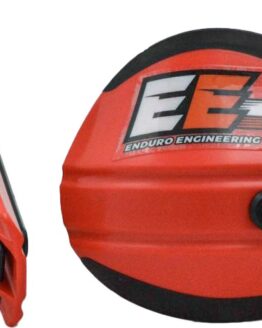 Enduro Engineering Composite Mount Roost Deflectors Red with Hardware