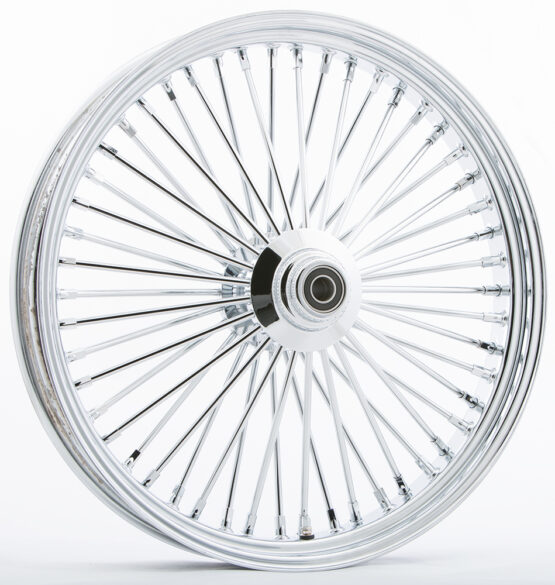 HardDrive Chrome 48-Spoke Front Wheel 23x3.5in 1in Axle