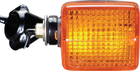 K&S Turn Signal Assembly Amber Lens For Honda CB250/750 XR/XL/NX Models - Image 2
