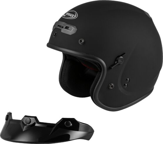 GMAX GM-32 Open-Face Helmet Matte Black XL - Image 6