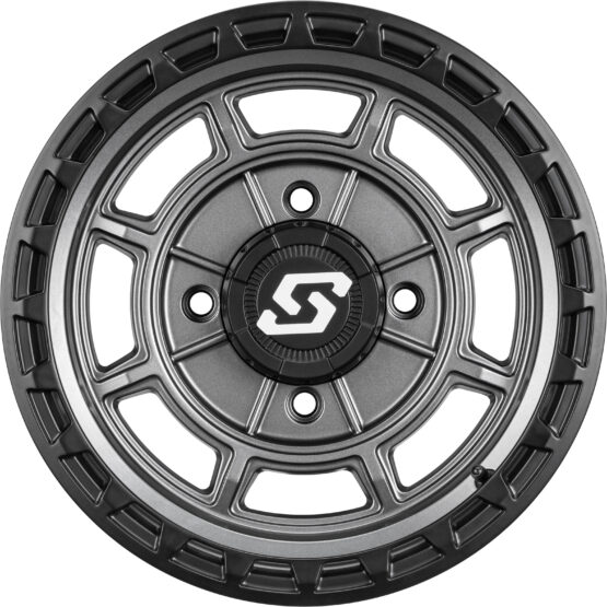 Sedona Rift Wheel 15x7 4/156 5+2 +10mm Carbon Grey - Image 2