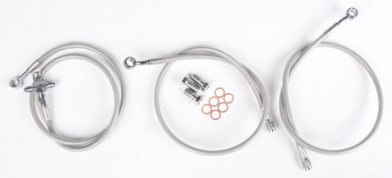 Front Brakeline Kit +2" Silver