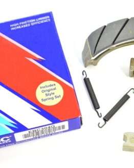 Grooved Organic Brake Shoes
