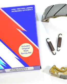 Grooved Organic Brake Shoes