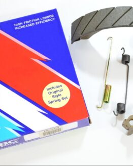 Grooved Organic Brake Shoes