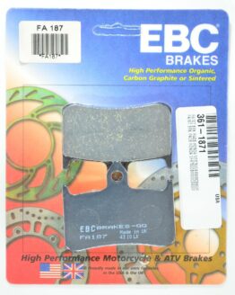 Front Organic Brake Pads