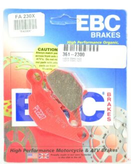Front Organic Brake Pads