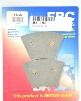 Front Organic Brake Pads