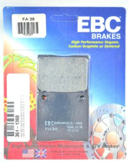 Rear Organic Brake Pads