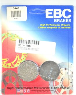 Rear Organic Brake Pads