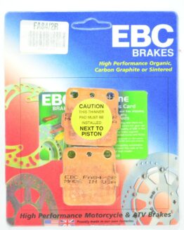 Long Life Rear Sintered Brake Pads For 82-85 Honda ATC200X ATC250R