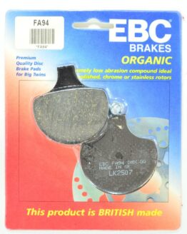Front Organic Brake Pads
