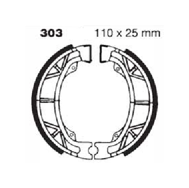 Standard Organic Brake Shoes - Image 4