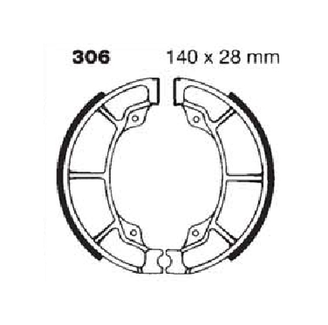 Standard Organic Brake Shoes - Image 3