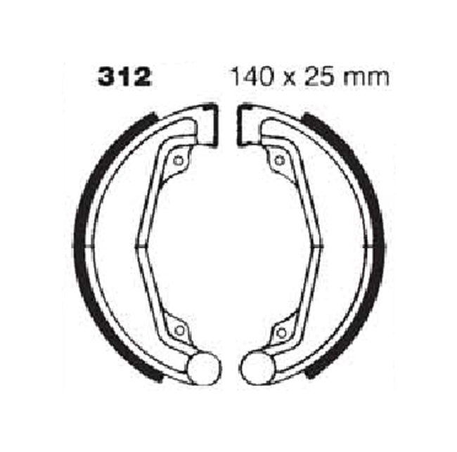 Standard Organic Brake Shoes - Image 3