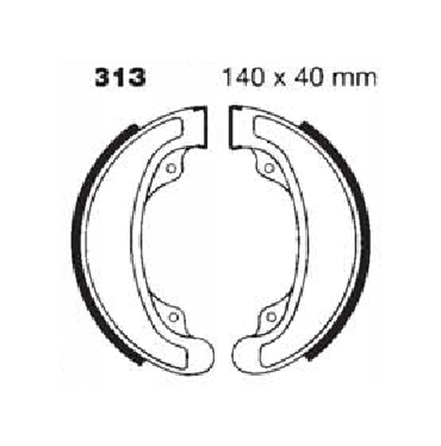 Standard Organic Brake Shoes - Image 3
