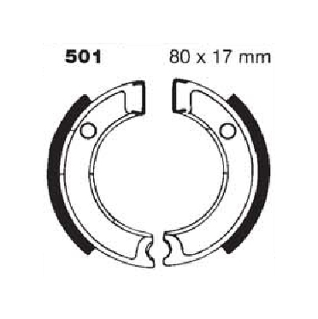 Standard Organic Brake Shoes - Image 3