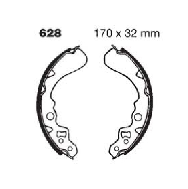Standard Organic Brake Shoes - Image 3