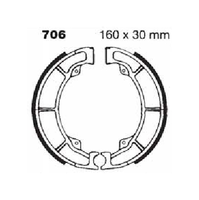 Standard Organic Brake Shoes - Image 3