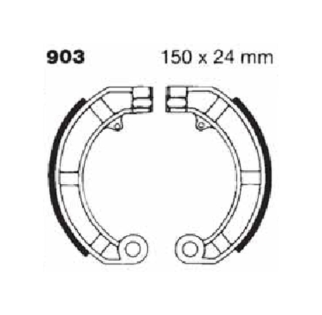 Standard Organic Brake Shoes - Image 3
