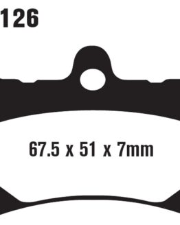 Standard Organic Brake Pads
