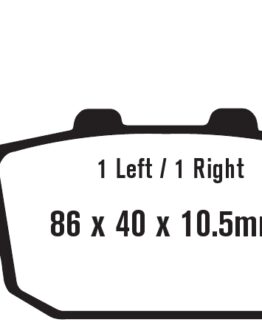 Standard Organic Brake Pads