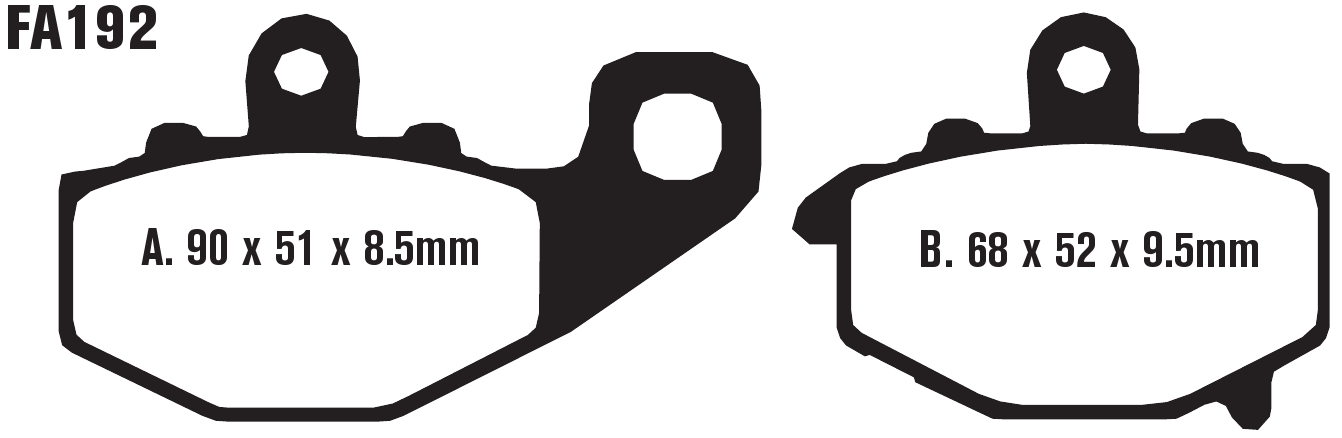 Standard Organic Brake Pads - Image 3