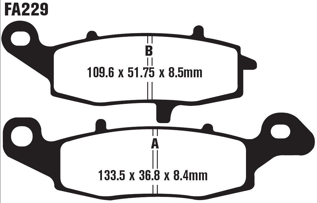 Standard Organic Brake Pads - Image 3