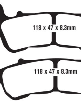 Standard Organic Brake Pads